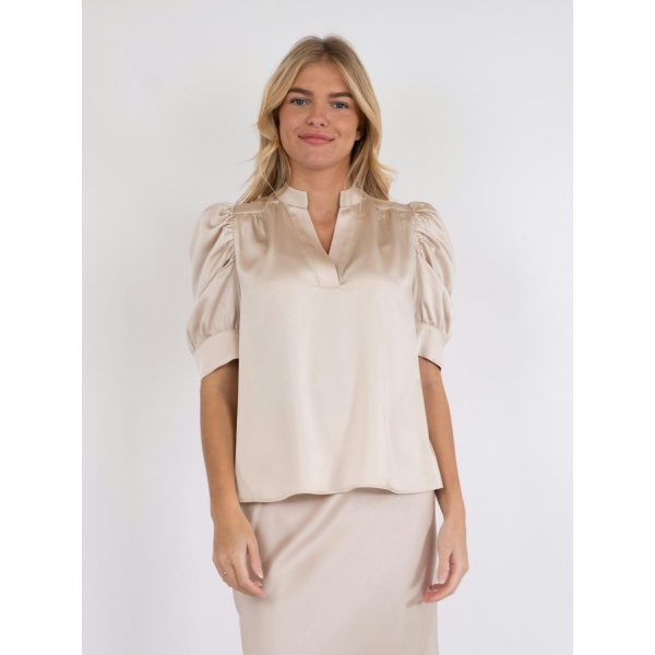 Roella Heavy Sateen Blouse - Bilde 3