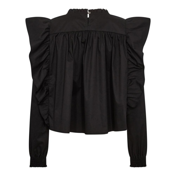 Cotton Crisp Frill Blouse - Bilde 2