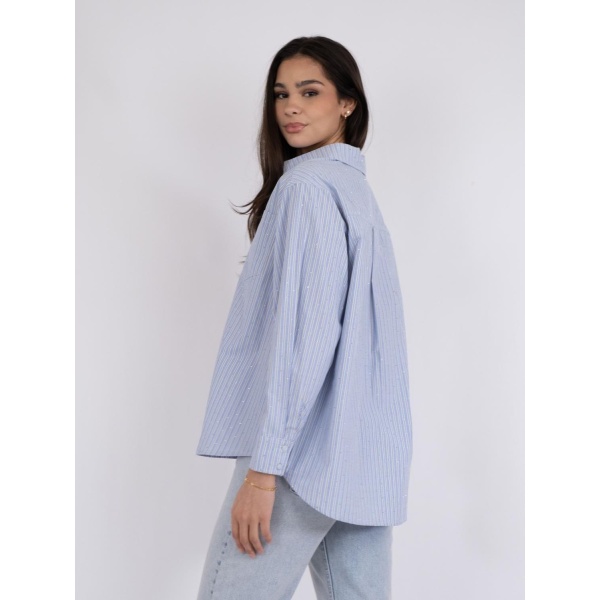 Dalma Stripe Stone Shirt - Bilde 3