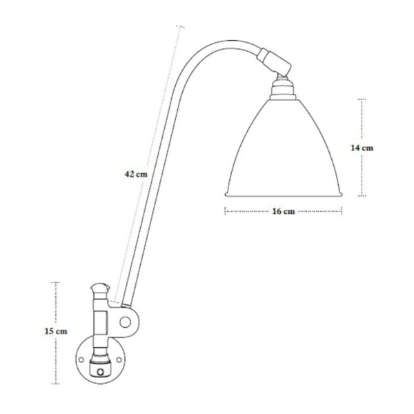 Vegglampe - Bestlite BL6 - Bilde 2