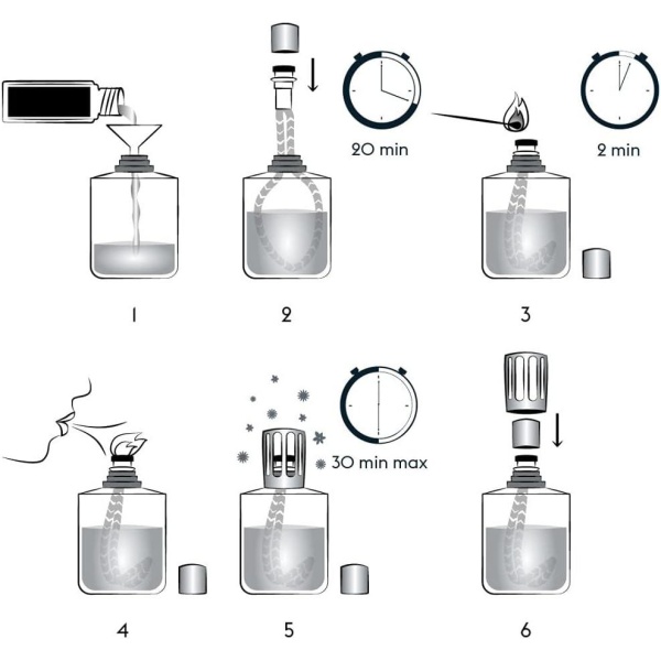Maison Berger - Gravity Transparente Lampe - Bilde 2