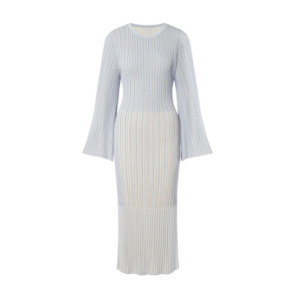 Lexi Contrast Knitted Midi Dress