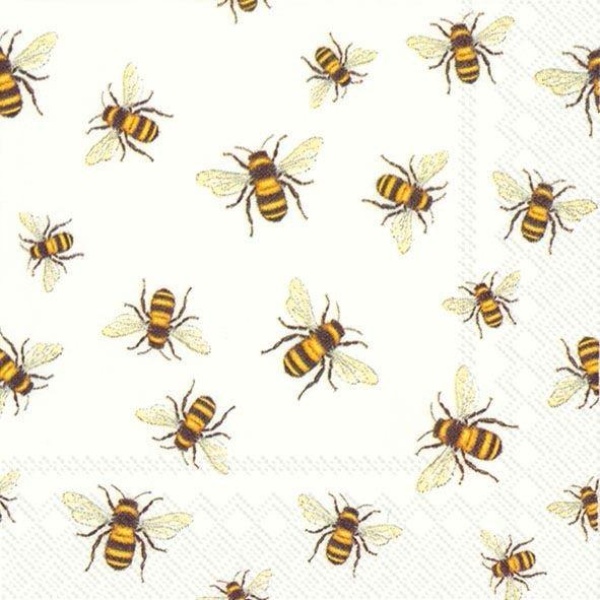 Servietter - Save The Bees, Kaffe