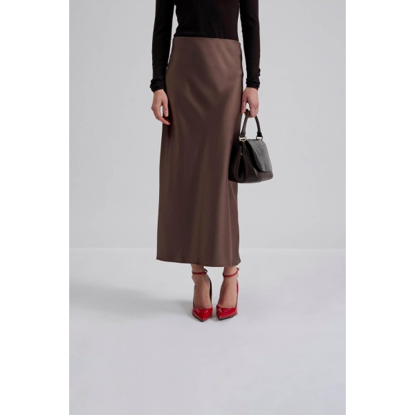 Aubree Satin maxi skirt - Bilde 2