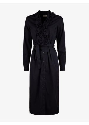 Ivona Dress, chest ruffles