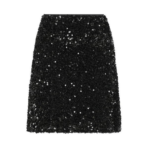 Miva Velvet Sequins Skirt