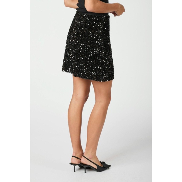 Miva Velvet Sequins Skirt - Bilde 3