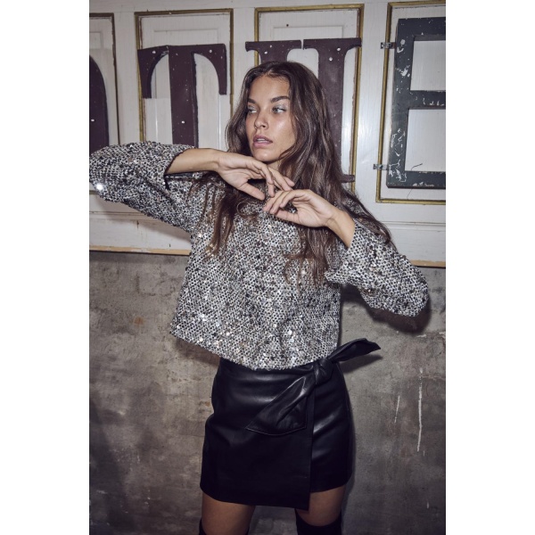 Boucle CC sequin Cocktail Jacket - Bilde 4