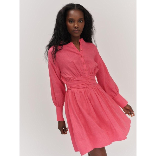 Este Linen Dress