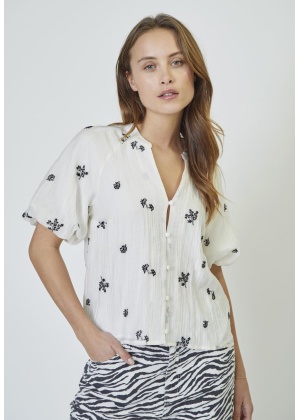 Colleen v-bluse