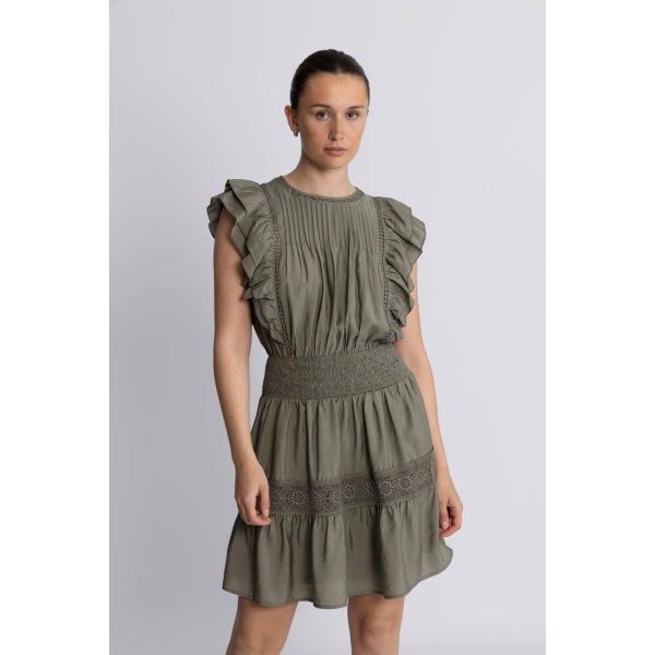 CallumCC Frill Pintuck Dress - Bilde 4