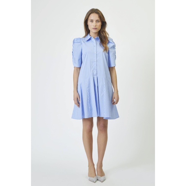 Mica shirt dress stripe co couture