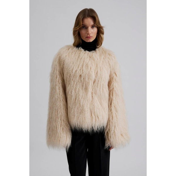Manda Faux fur jacket - Bilde 2