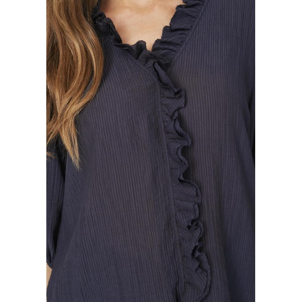 Anika CC Frill SS Shirt - Bilde 4