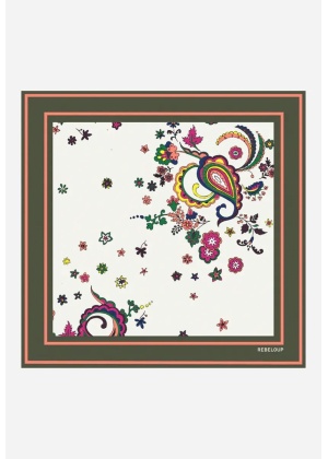 Rose silkeskjerf 65*65cm