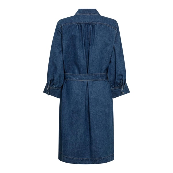 DelinaCC Denim SS Dress - Bilde 2