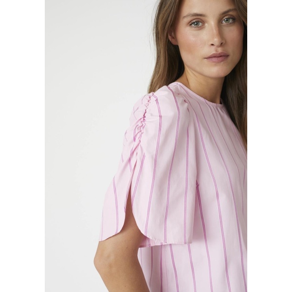 Rosalina CC Stripe SS Blouse