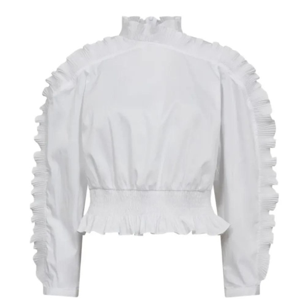 Sanna CC Ruffle Smock Blouse - Bilde 3