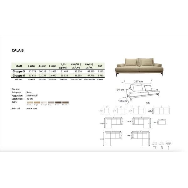 Calis Sofa - Bilde 3