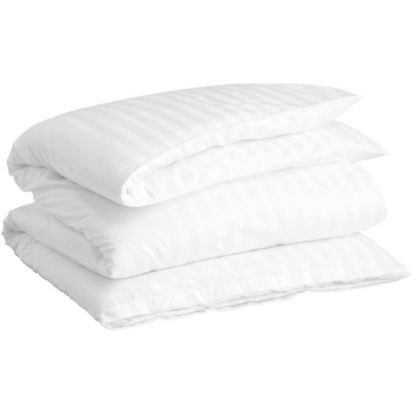 Sateen stripes - WHITE - Bilde 4