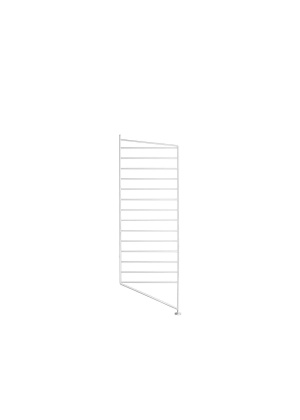 String gulvgavl, 85x30cm 1-pack - hvit