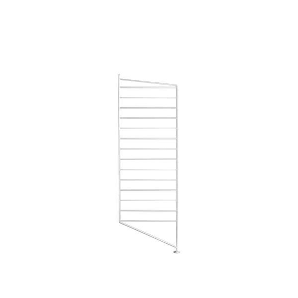 String gulvgavl, 85x30cm 1-pack - hvit