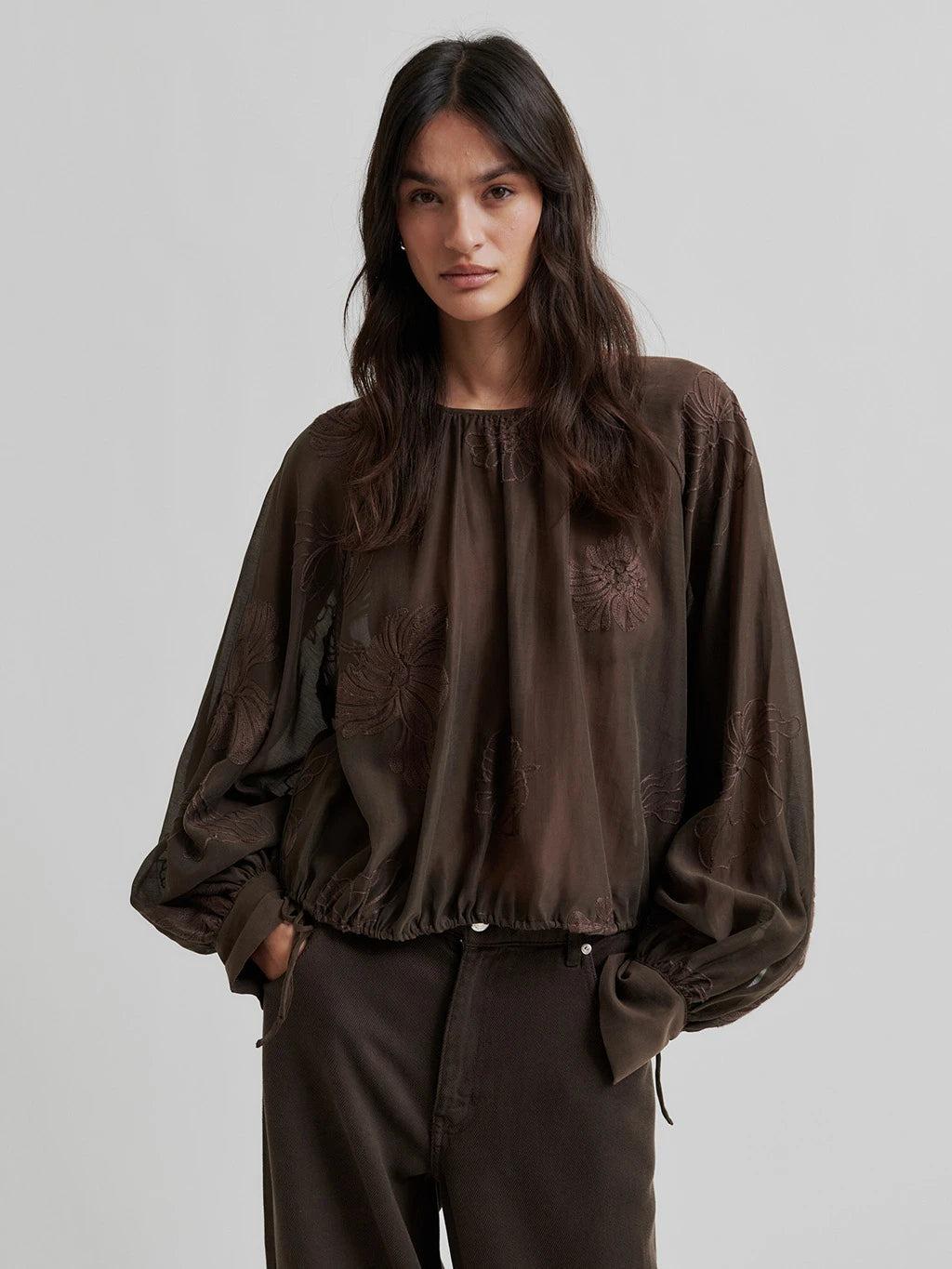 Veria Blouse brun