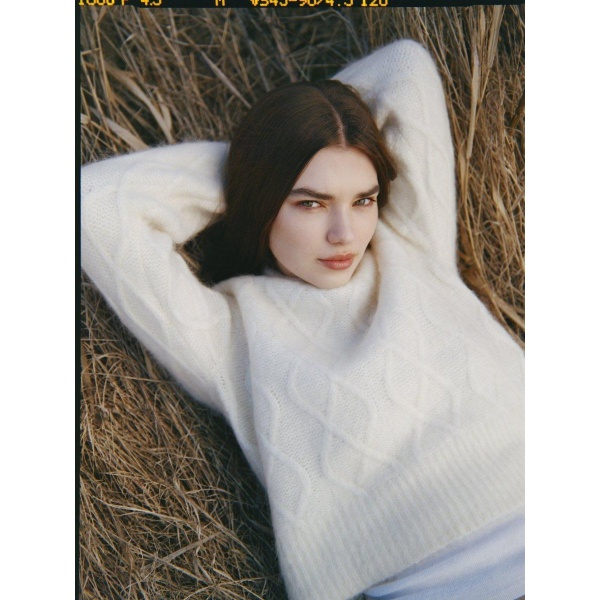 Cenya Chunkt Sweater - vinter hvit - Bilde 3