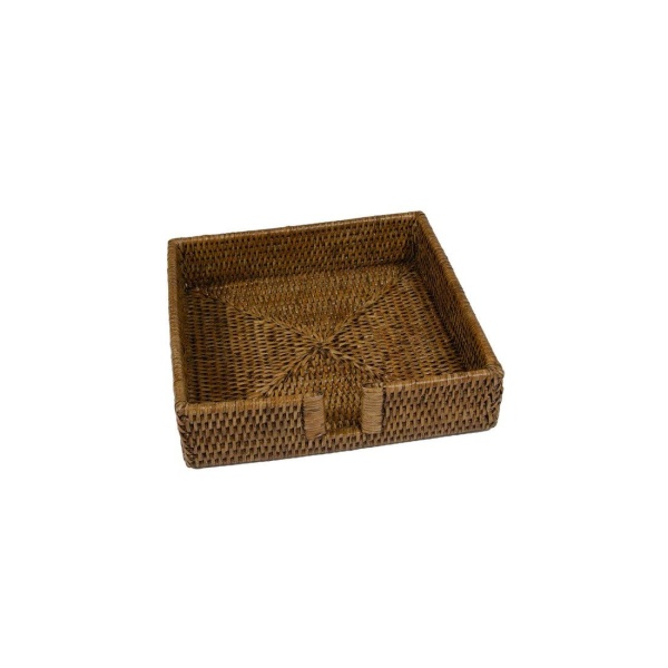 Rattan Dinner Napkin Holder, Natural