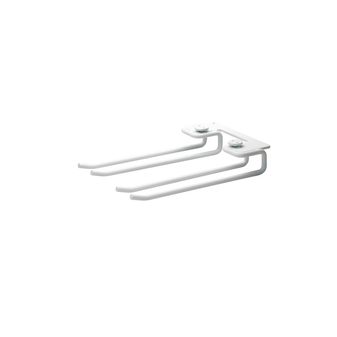 String hengerstativ til glass 13,5x20cm - hvit