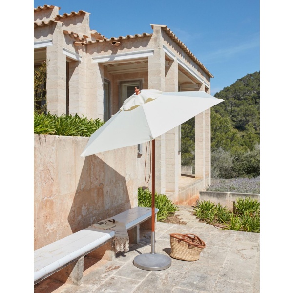 Messina parasoll White Ø210