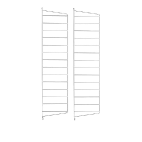 String veggavl, 75x20cm 2-pack - hvit