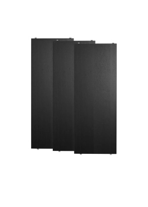 String hylleplate, 78x30cm 3-pack - sort beiset ask