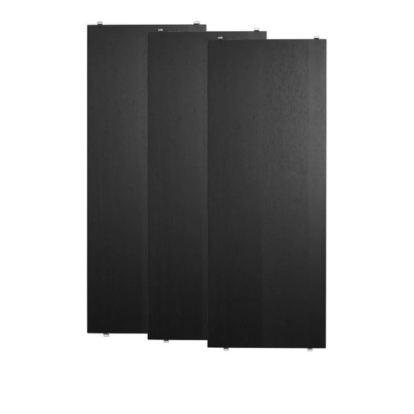 String hylleplate, 78x30cm 3-pack - sort beiset ask