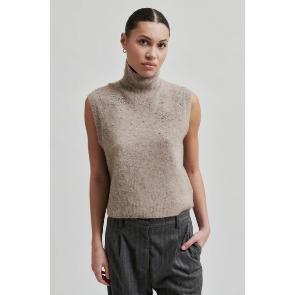 Sparkling Knit Vest