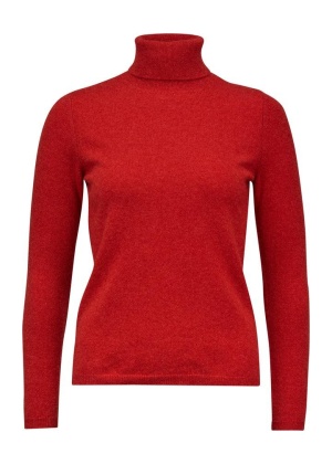 NYC Polo Cashmere - Autumn Rød
