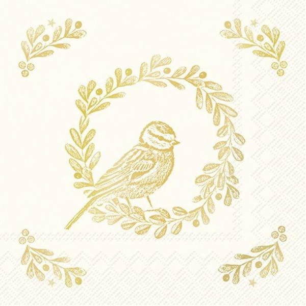 Bright bird wreath