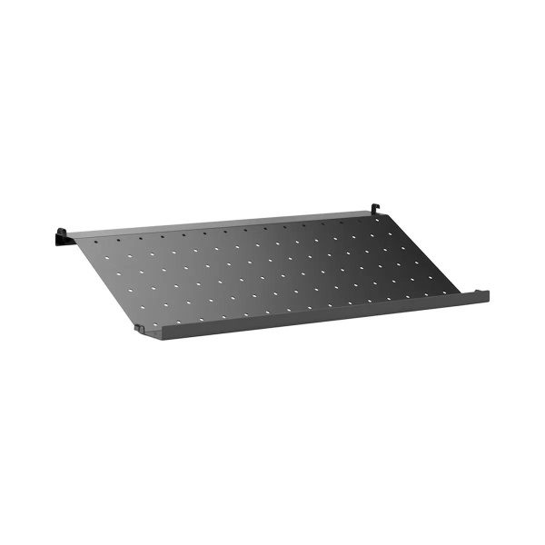 String skohylle i metall 58x30cm - sort