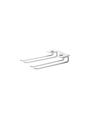 String hengerstativ til glass 13,5x20cm - hvit