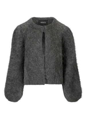Amelia Chunky Cardigan - mørk grå