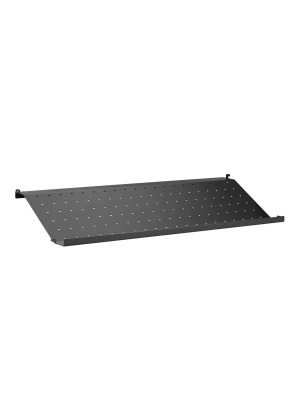 String skohylle i metall 78x30cm 1-pack - sort