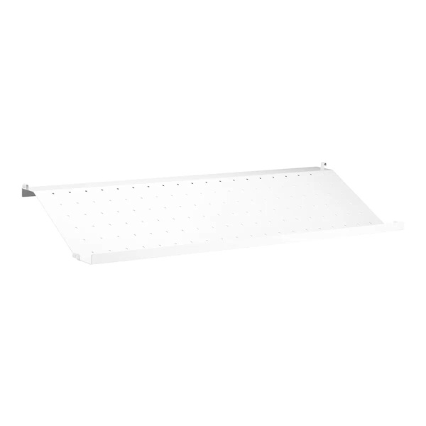 String skohylle i metall 78x30cm 1-pack - hvit