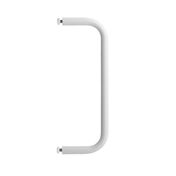 String stang til metallhylle 24cm 1 pack - hvit