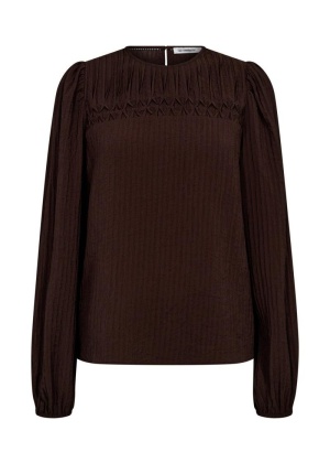 Shina CC Pintuck bluse