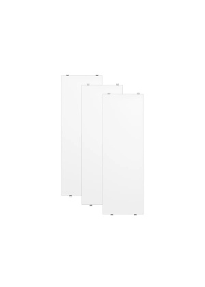 String Hyllplan 58x20cm 3-pack - hvit
