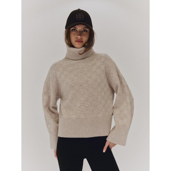June Velvet caps /m logo - Mørke brun - Bilde 2