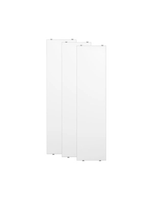 String Hylleplate, 78x20cm 3-pack - hvit