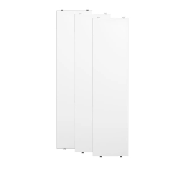 String Hylleplate, 78x20cm 3-pack - hvit
