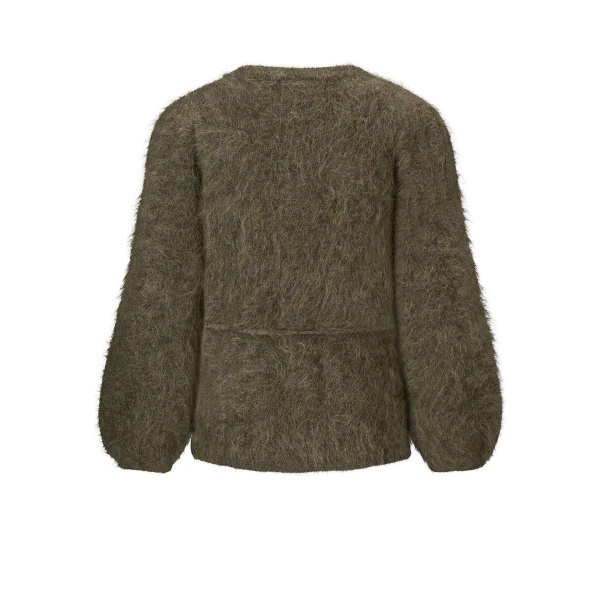 Frederikke Chynky Cardigan - Mose grønn - Bilde 3