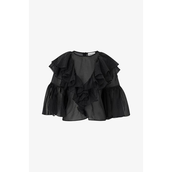 Alexia Organsa frill blouse